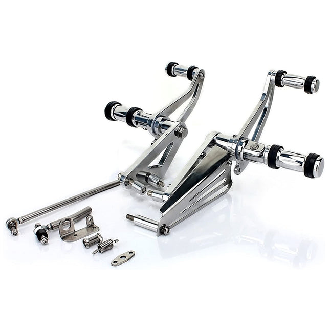 4 Inches Aluminum Forward Controls for Yamaha XVS1100 / Drag Star 1100 / V Star 1100 1999-2009