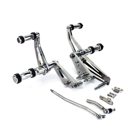 4 Inches Aluminum Forward Controls for Yamaha XVS1100 / Drag Star 1100 / V Star 1100 1999-2009