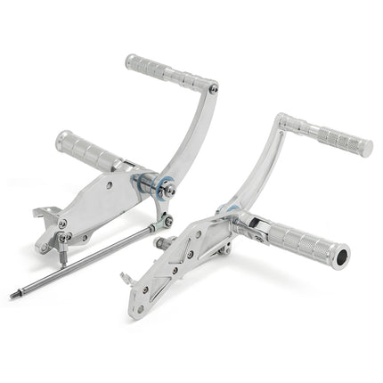 5 Inches Aluminum Forward Controls for Suzuki Boulevard S40 LS650 Savage 1988-2000