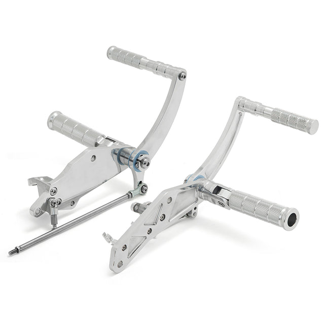 5 Inches Aluminum Forward Controls for Suzuki Boulevard S40 LS650 Savage 1988-2000