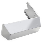 Aluminum boat steering console mount for most aluminum or fiberglass boats