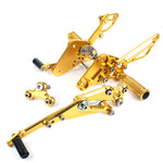 Adjustable Rearsets for Suzuki Bandit 1250 GSF1250 / GSX1250 2007-2011