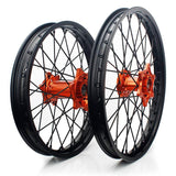 Aluminum Front Rear Spoke Wheel Set for KTM 200-500 EXC-F / EXC-F Six Days / XC-W / XC-W Six Days 2016-2024