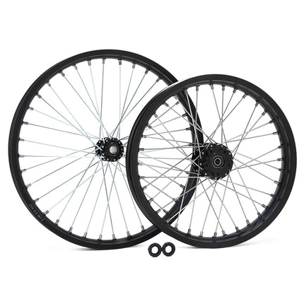 Aluminum Front Rear Spoke Wheel Set for Surron Light Bee X / S / Segway X160 X260 / 79Bike Falcon M / E Ride Pro-SS 2.0