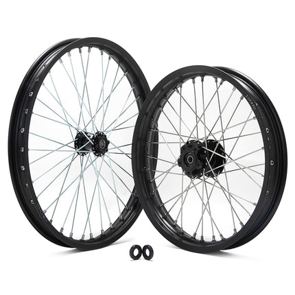 Aluminum Front Rear Spoke Wheel Set for Surron Light Bee X / S / Segway X160 X260 / 79Bike Falcon M / E Ride Pro-SS 2.0