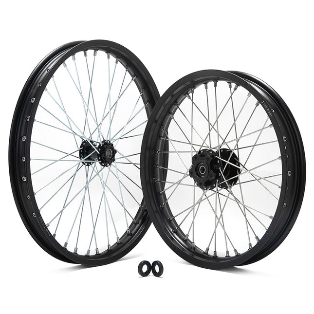Aluminum Front Rear Spoke Wheel Set for Surron Light Bee X / S / Segway X160 X260 / 79Bike Falcon M / E Ride Pro-SS 2.0