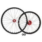 Front 21+Rear 18 / Red