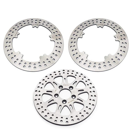 For Harley Davidson Dyna FXDL Low Rider 2014-2017 / FXDLS Low Rider S 2017 11.8 Front 11.5 Rear Brake Disc Rotors