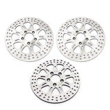 For Harley Davidson Dyna FXDF Fat Bob 2008-2017 / FXDL Low Rider 2014-2017 11.8" Front 11.5" Rear Brake Disc Rotors