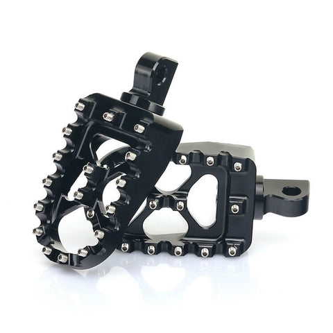 For Harley Davidson FXR Super Glide 1995-2020 / Fat Boy 1990-2017 Footpegs Foot Pegs Footrest Pedals