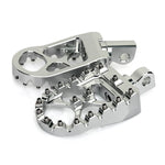 For Harley Davidson FXR Super Glide 1995-2020 / Fat Boy 1990-2017 Footpegs Foot Pegs Footrest Pedals