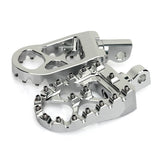 For Harley Davidson FXR Super Glide 1995-2020 / Fat Boy 1990-2017 Footpegs Foot Pegs Footrest Pedals