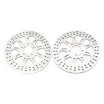 For Harley Davidson Dyna FXDC Super Glide Custom 2008-2014 / FXDCi Super Glide Custom EFI 2006-2007 11.8 Front 11.5 Rear Brake Disc Rotors