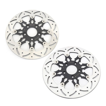 For Harley Davidson Dyna FXDi Super Glide 35th Anniversary 2006 / Softail FLHCS Heritage Classic 114 Anniversary 2018-2020 11.8 Front 11.5 Rear Brake Disc Rotors