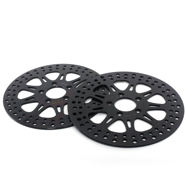For Harley Davidson Dyna FXDWG Wide Glide 2008 / FXDWGI Wide Glide EFI 2006-2020 11.8 Front 11.5 Rear Brake Disc Rotors