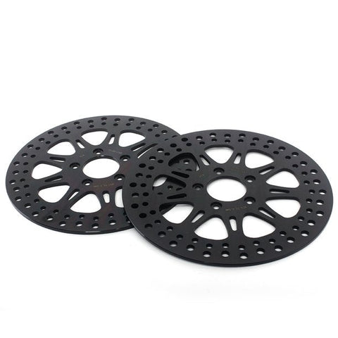 For Harley Davidson Dyna FXDC Super Glide Custom 2008-2014 / FXDCi Super Glide Custom EFI 2006-2007 11.8 Front 11.5 Rear Brake Disc Rotors