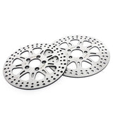 For Harley Davidson Dyna FXDL Low Rider 2008-2009 / FXDLI Low Rider EFI 2006-2007 11.8 Front 11.5 Rear Brake Disc Rotors