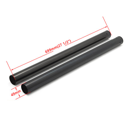 For Harley Davidson Dyna Street Bob / Super Glide / Low Rider (S) 2006-2017 49mm Fork Tubes +2 Inch 46605-06