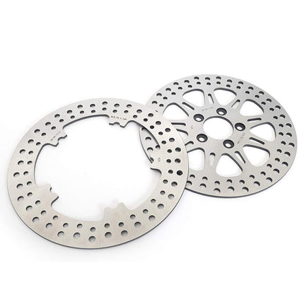 For Harley Davidson Dyna FXDi Super Glide / FXDLi Low Rider 2006-2007 / FXDCi Super Glide Custom 2006 11.8 Front 11.5 Rear Brake Disc Rotors