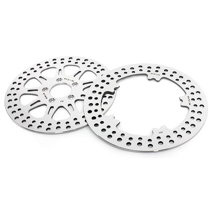For Harley Davidson Dyna FXDi Super Glide / FXDLi Low Rider 2006-2007 / FXDCi Super Glide Custom 2006 11.8 Front 11.5 Rear Brake Disc Rotors