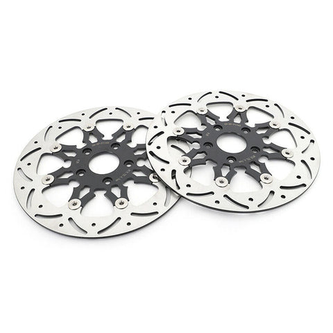 For Harley Davidson Dyna Super Glider / Low Rider / Wide Glide / Sport Glide 1984-1987 2pcs 11.5 Inch Front Brake Disc Rotors