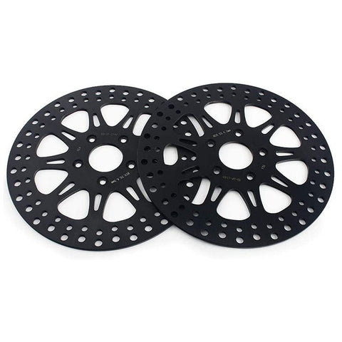 For Harley Davidson Dyna Super Glider / Low Rider / Wide Glide / Sport Glide 1984-1987 2pcs 11.5 Inch Front Brake Disc Rotors