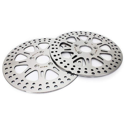 For Harley Davidson Dyna Super Glide/ Low Rider / Wide Glide / Sport Glide 1987-1999 11.5 Inch Front Rear Brake Disc Rotors