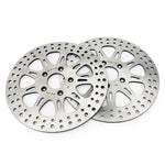 For Harley Davidson Dyna Super Glider / Low Rider / Wide Glide / Sport Glide 1984-1987 2pcs 11.5 Inch Front Brake Disc Rotors