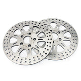 For Harley Davidson Dyna Super Glider / Low Rider / Wide Glide / Sport Glide 1984-1987 2pcs 11.5 Inch Front Brake Disc Rotors