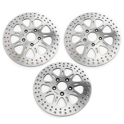 For Harley Davidson Dyna Super Glide/ Low Rider / Wide Glide / Sport Glide 1987-1999 11.5 Inch Front Rear Brake Disc Rotors