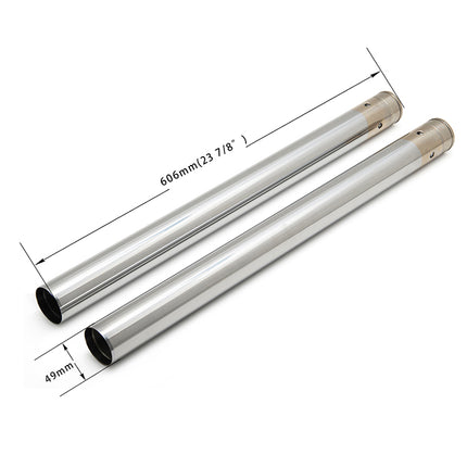 For Harley Davidson Softail FLFB Fat Boy 2018-2024 49mm 23 7/8 Inch Fork Tubes 45500460