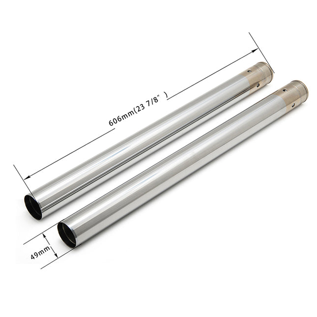 For Harley Davidson Softail FLFB Fat Boy 2018-2024 49mm 23 7/8 Inch Fork Tubes 45500460