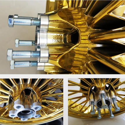 For Harley Davidson Softail Slim 2012-2021 Aluminum Rear Wheel Pulley Spacer & Axle Spacer