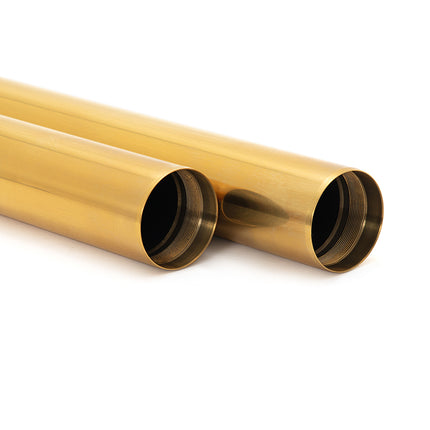 For Harley Davidson Softail Standard / Deluxe / Slim / Heritage Classic / Street Bob / Breakout / Low Rider 2018-2024 49mm 23 3/4 Inch Fork Tubes 45500376