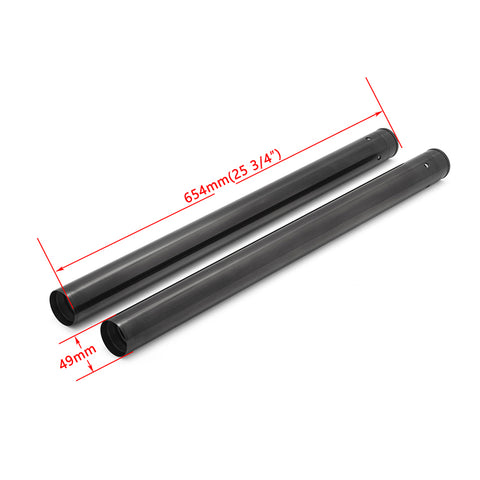 For Harley Davidson Softail Standard / Deluxe / Slim / Heritage Classic / Street Bob / Breakout / Low Rider 2018-2023 49mm +2 Inch Fork Tubes 45500376