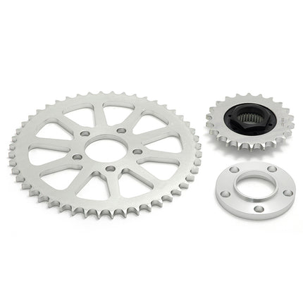 For Harley Davidson Sportster 2000-and up Chain Drive Transmission Sprocket Conversion Kit