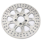 For Harley Davidson Sportster XL1200C Custom / XL1200T Superlow / XL1200X Forty Eight 2014-2023 11.8" Front 10.2" Rear Brake Disc Rotors