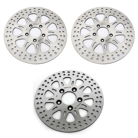For Harley Davidson Sportster XL1200CX Roadster 2016-2023 11.8 Front 10.2 Rear Brake Disc Rotors