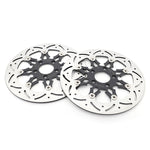 For Harley Davidson Trike FLHXXX Street Glide 2010-2011 / FLRT Freewheeler 2015-2021 2pcs 11.8 Inch Front Brake Disc Rotors
