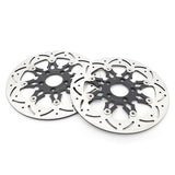 For Harley Davidson Trike FLHXXX Street Glide 2010-2011 / FLRT Freewheeler 2015-2021 2pcs 11.8 Inch Front Brake Disc Rotors