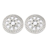 For Harley Davidson Sportster XL1200CX Roadster 2016-2023 11.8 Front 10.2 Rear Brake Disc Rotors