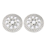 For Harley Davidson Trike FLHTCUTG Glide Ultra Classic 2009-2013 / Tri Glide Ultra 2014-2021 2pcs 11.8" Front Brake Disc Rotors