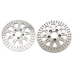 For Harley Davidson Sportster XL883N Iron 2016-2023 / XL1200L Low 2007-2011 11.5 Front 10.2 Rear Brake Disc Rotors