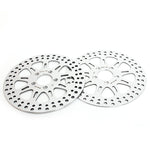 For Harley Davidson Sportster XL883N Iron 2016-2023 / XL1200L Low 2007-2011 11.5 Front 10.2 Rear Brake Disc Rotors