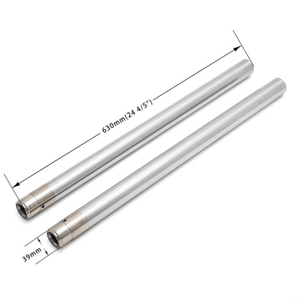 For Harley Davidson Sportster XL883L XL883N XL883C XL883R XL1200C XL1200V XL1200X 39mm Fork Tubes 46218-05 45395-09