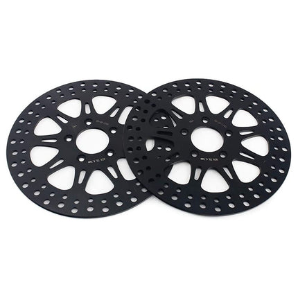 For Harley Davidson Sportster XL883R Roadster 2011-2013 11.5 Front 10.2 Rear Brake Disc Rotors