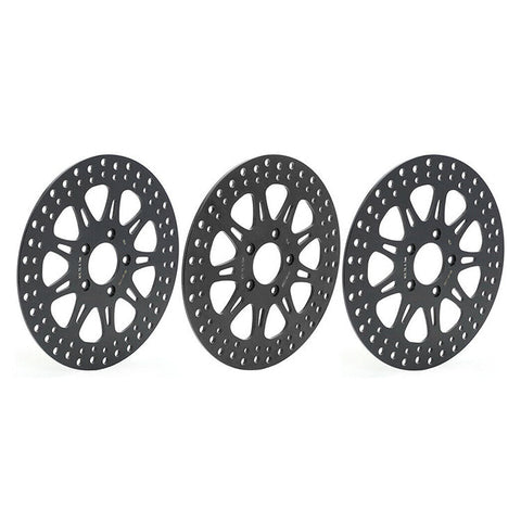 For Harley Davidson Touring FLHX FLHXI Street Glide 2006-2007 / Dyna FXDS-CON Convertible 2000-2002 11.5 Front Rear Brake Disc Rotors