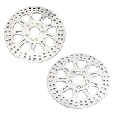 For Harley Davidson Sportster XLH883 XLH1100 XLH1200 XLX1000 1987-1999 11.5 Inch Front Rear Brake Disc Rotors