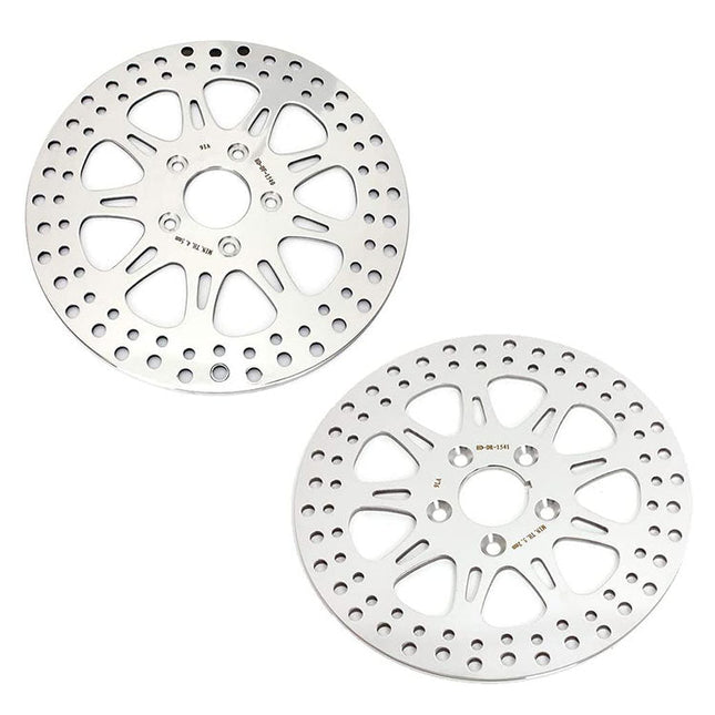 For Harley Davidson Softail Standard / Custom / Springer / Heritage / Night Train 1987-1999 11.5 Inch Front Rear Brake Disc Rotors