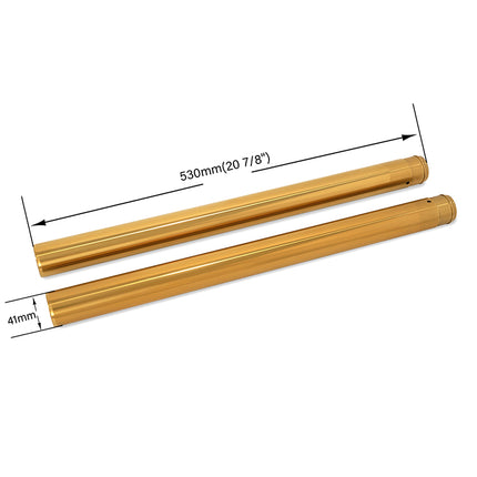 For Harley Davidson Touring Electra Glide / Street Glide / Road Glide / Road King 1984-2013 41mm 20-7/8 Inch Fork Tubes 45972-09